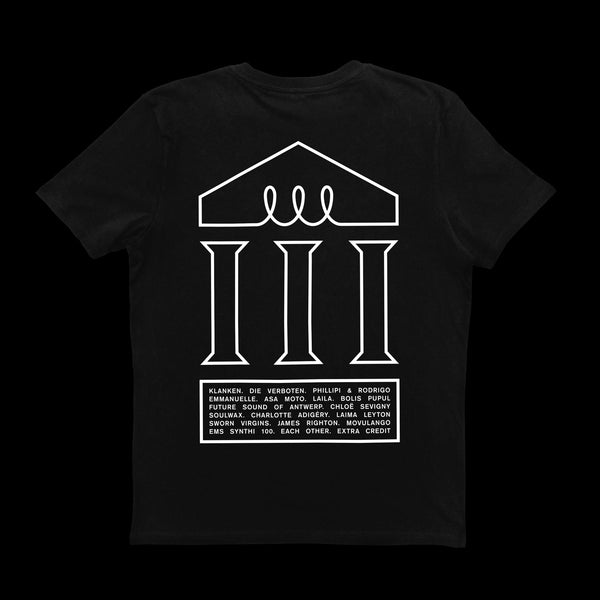 DEEWEE CLASSIC BLACK T-SHIRT