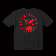 SOULWAX - 'NEW EARTH TIME' T-SHIRT [BLACK]