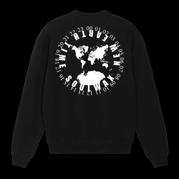 SOULWAX - 'NEW EARTH TIME' SWEATSHIRT [BLACK]